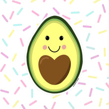 Load image into Gallery viewer, Happy Avocado Sticker