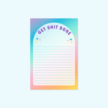 Load image into Gallery viewer, Get Shit Done Notepad Stationery