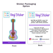 Load image into Gallery viewer, Guitar Ukulele Sticker