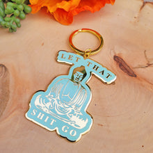 Load image into Gallery viewer, Enamel Buddha Keychain | Let that shit go