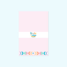 Load image into Gallery viewer, Moon Phase Notepad Stationery