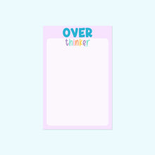 Load image into Gallery viewer, Overthinker Notepad Stationery