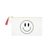 Load image into Gallery viewer, Smiley Happy Face Zipper Bag