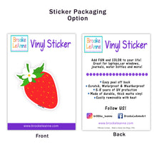 Load image into Gallery viewer, Strawberry Sticker