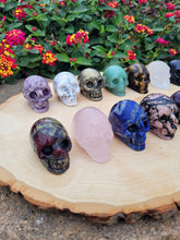 Load image into Gallery viewer, Crystal Gemstone Skulls 2" | Crystal Skull Brooke LeAnne