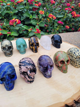 Load image into Gallery viewer, Crystal Gemstone Skulls 2&quot; | Crystal Skull Brooke LeAnne
