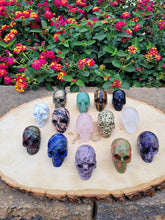 Load image into Gallery viewer, Crystal Gemstone Skulls 2" | Crystal Skull Brooke LeAnne