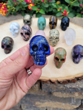 Load image into Gallery viewer, Crystal Gemstone Skulls 2&quot; | Crystal Skull Brooke LeAnne
