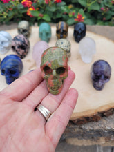 Load image into Gallery viewer, Crystal Gemstone Skulls 2&quot; | Crystal Skull Brooke LeAnne
