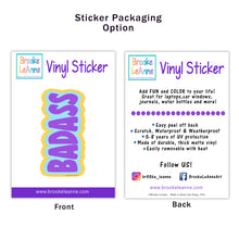 Load image into Gallery viewer, Badass Sticker