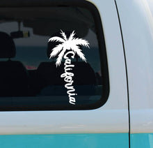 Load image into Gallery viewer, California Palm Tree Vinyl Decal