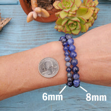 Load image into Gallery viewer, Crystal Bracelet | 6mm Genuine Stacking Gemstone Bracelets