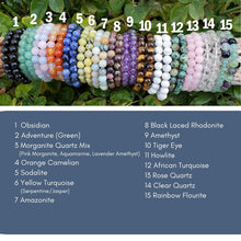 Load image into Gallery viewer, Crystal Bracelet | 8mm Genuine Stacking Gemstone Bracelets
