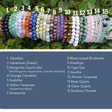 Load image into Gallery viewer, Crystal Bracelet | 8mm Genuine Stacking Gemstone Bracelets