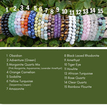 Load image into Gallery viewer, Crystal Bracelet | 8mm Genuine Stacking Gemstone Bracelets