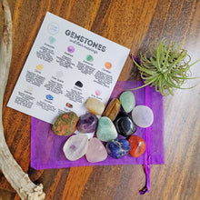Load image into Gallery viewer, Crystal Set Beginner 12 Starter Stones | Tumbled Stones