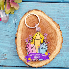 Load image into Gallery viewer, Crystal Protection Keychain
