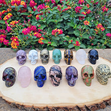 Load image into Gallery viewer, Crystal Gemstone Skulls 2" | Crystal Skull Brooke LeAnne