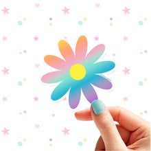 Load image into Gallery viewer, Daisy Rainbow Flower Sticker
