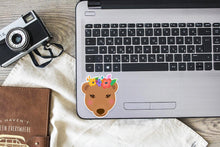 Load image into Gallery viewer, Flower Bear Sticker