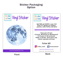 Load image into Gallery viewer, Full Moon Sticker