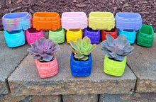 Load image into Gallery viewer, Hippie Retro Van Bus Planter Pot