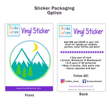 Load image into Gallery viewer, Mountain Sticker