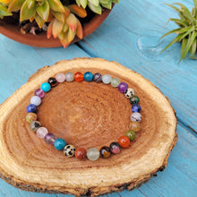 Load image into Gallery viewer, Multi Gemstone Crystal Bracelet