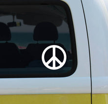Load image into Gallery viewer, Peace Sign Vinyl Decal