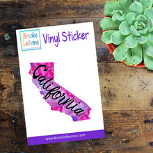Load image into Gallery viewer, Pink California Sticker