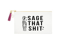 Load image into Gallery viewer, Sage It Zipper Pouch