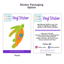 Load image into Gallery viewer, Sea Turtle Sticker