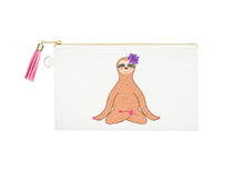 Load image into Gallery viewer, Sloth Zipper Bag