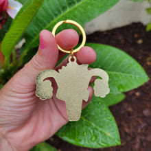 Load image into Gallery viewer, Enamel Keychain Grow a pair
