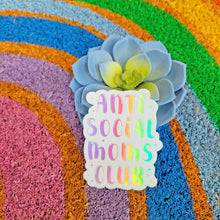 Load image into Gallery viewer, Anti Social Mom Hologram Sticker
