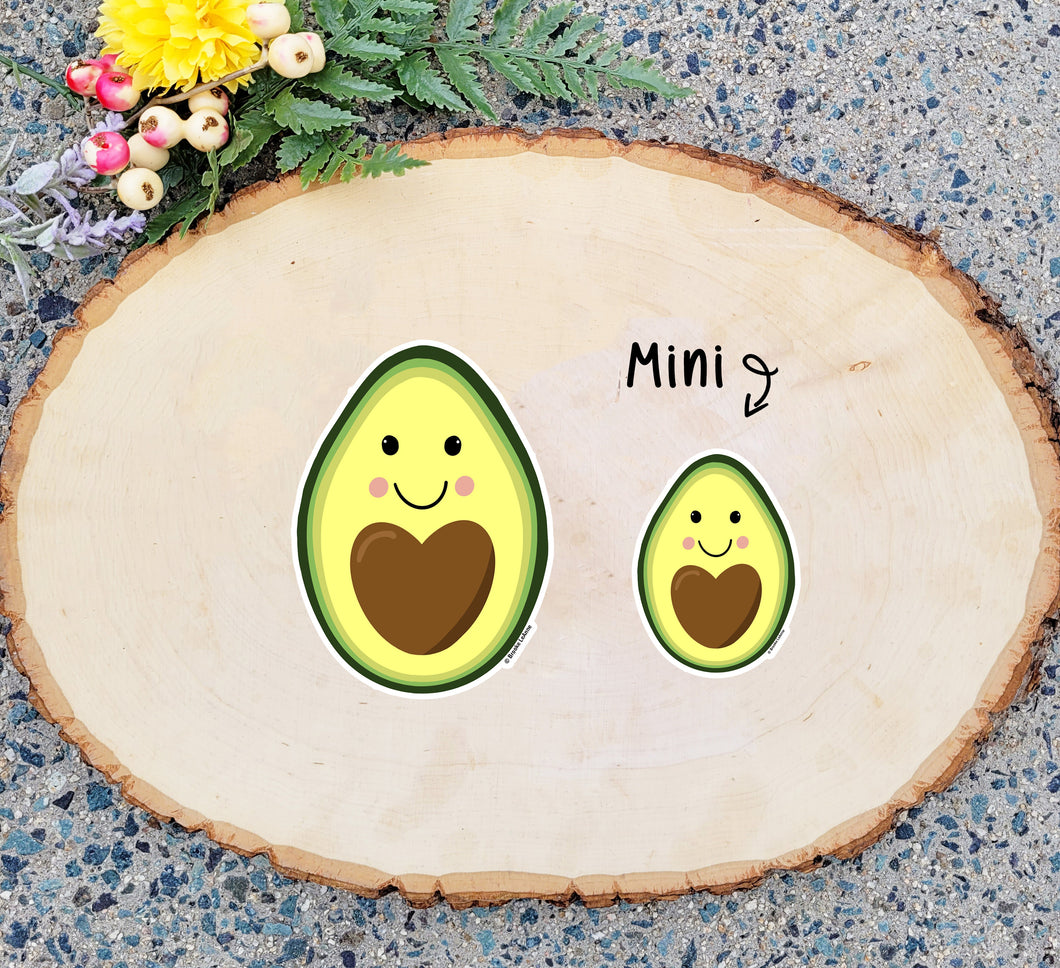 Happy Avocado Sticker