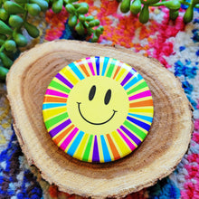 Load image into Gallery viewer, Rainbow Happy Sun Magnet
