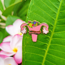 Load image into Gallery viewer, Grow a Pair Acrylic Pin
