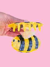Load image into Gallery viewer, Bee Hair Claw Clip, Bumble Bee Hair Clip
