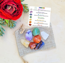 Load image into Gallery viewer, 7 Chakra Crystal Kit Set
