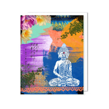 Load image into Gallery viewer, Blue Buddha Card
