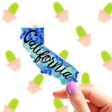 Load image into Gallery viewer, Blue California Sticker
