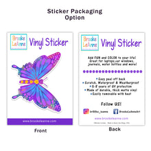 Load image into Gallery viewer, Butterfly Sticker
