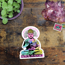 Load image into Gallery viewer, Colorful Buddha Sticker
