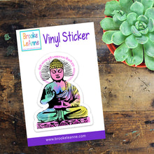 Load image into Gallery viewer, Colorful Buddha Sticker
