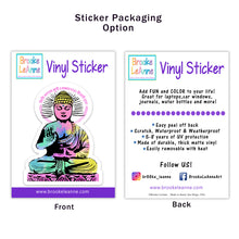 Load image into Gallery viewer, Colorful Buddha Sticker
