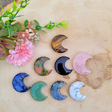 Load image into Gallery viewer, Moon Crescent Crystal and Star Crystal | Brooke LeAnne
