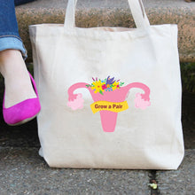 Load image into Gallery viewer, Grow a Pair Tote Bag
