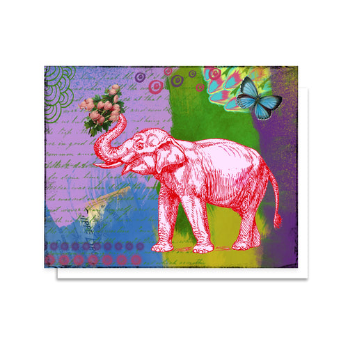 Happy Elephant Card