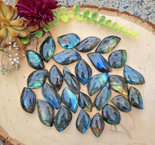 Load image into Gallery viewer, Labradorite Cabochon | Blue Fire Labradorite
